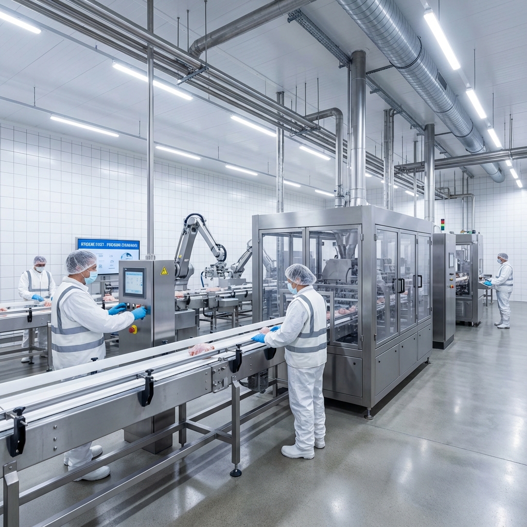 Modern Poultry Facility